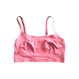 True & Co True Body Lift Scoop Adjustable Strap Bra Full Cup XS Coral NO PADS